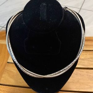 Sterling Silver Omega Choker Cuff